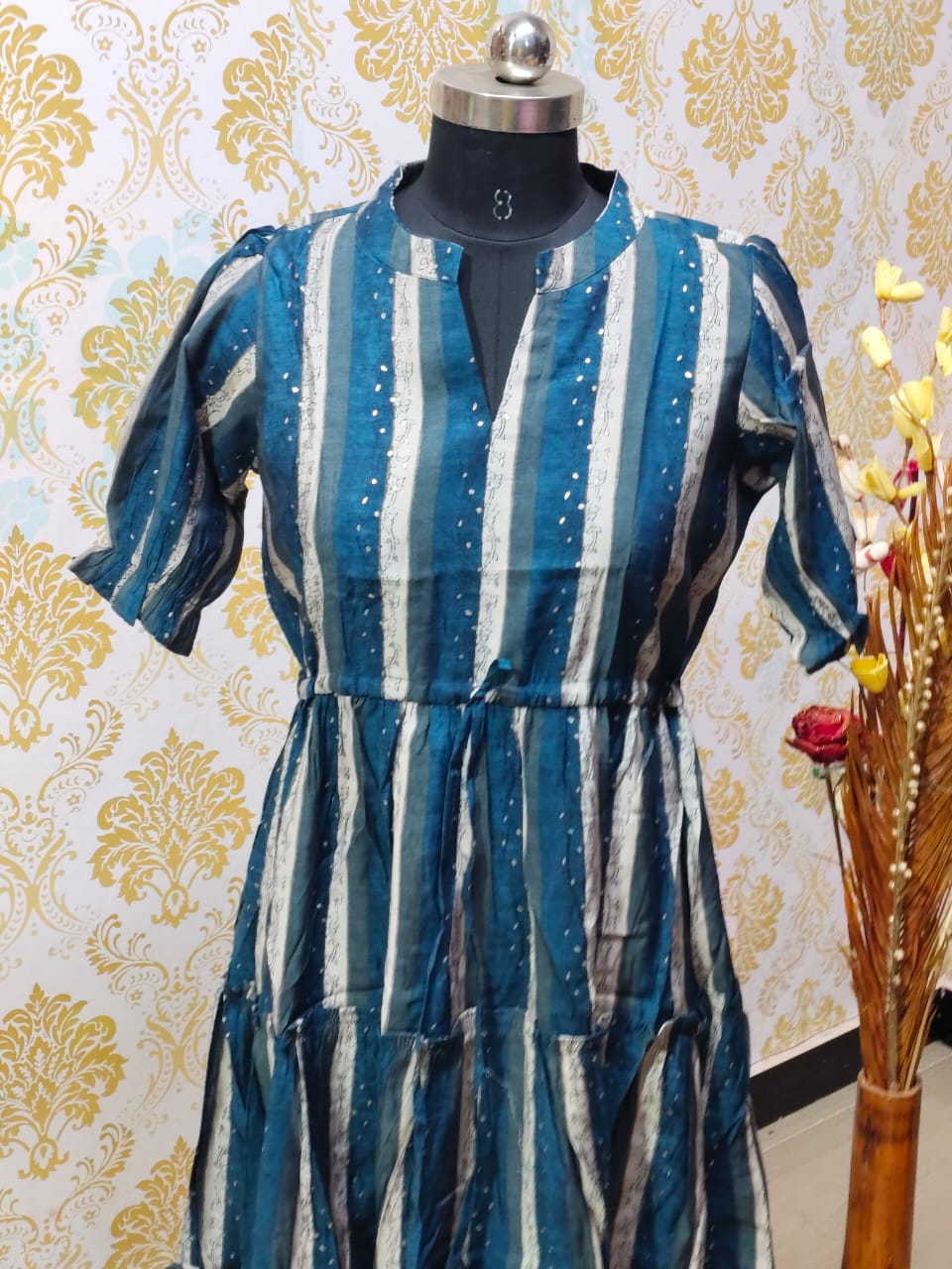 Premium Muslin Frock  CFF135