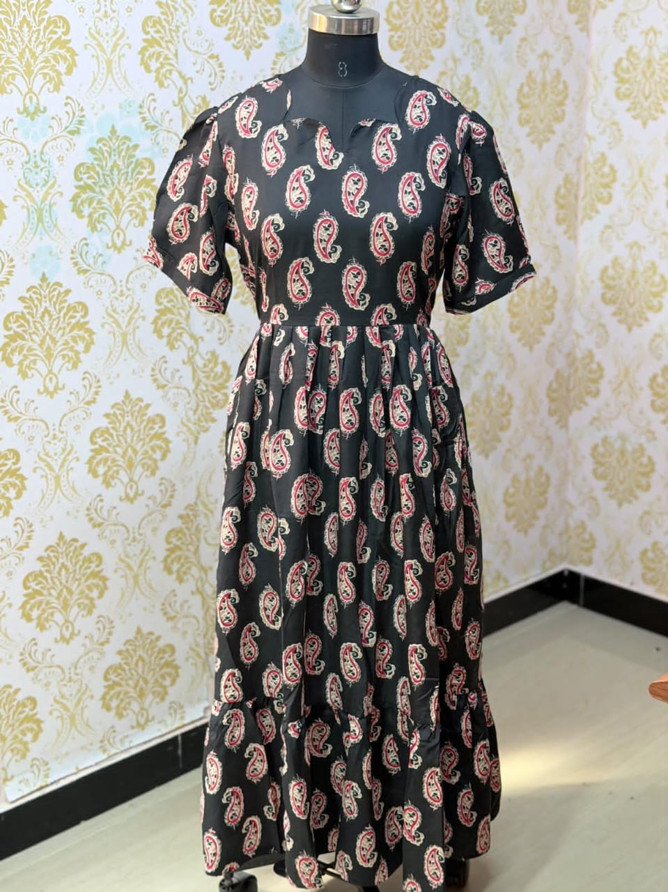 Premium Cotton Frock - CFF235