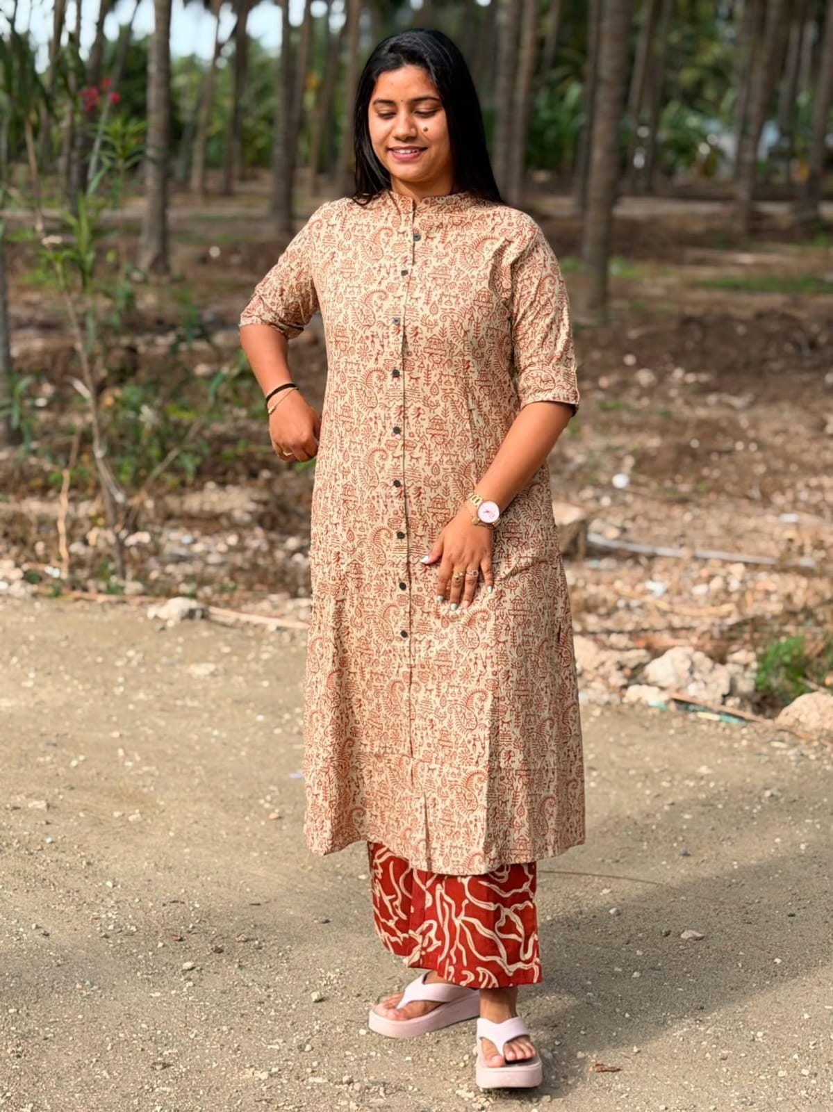 A-Line Cotton Kurti  AL35