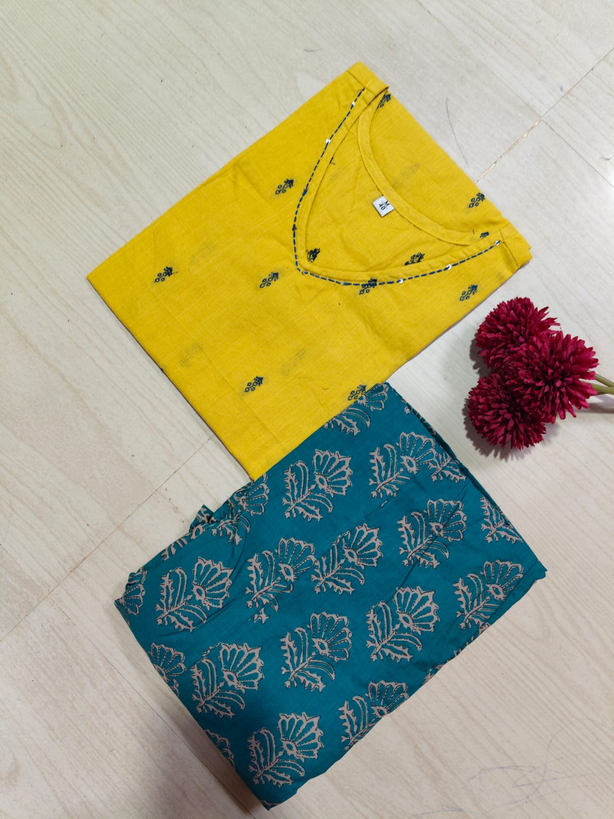 Short Kurthi With Palazzo  SKP01