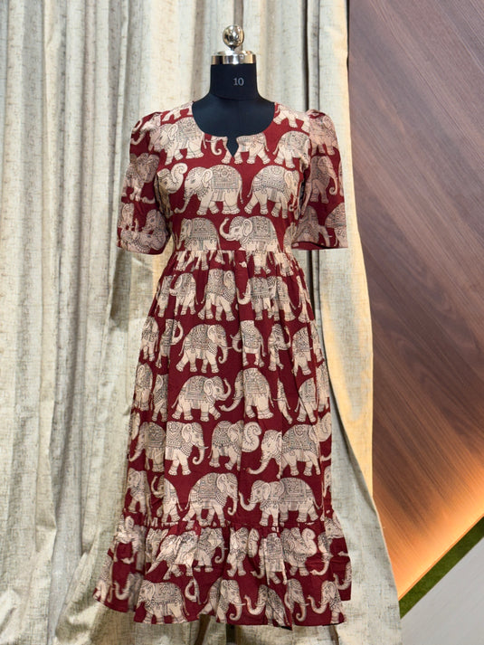 Kalamkari Frock KF35