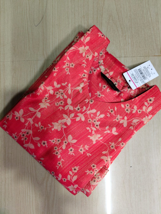 Floral Tissue Kurti - FTK34