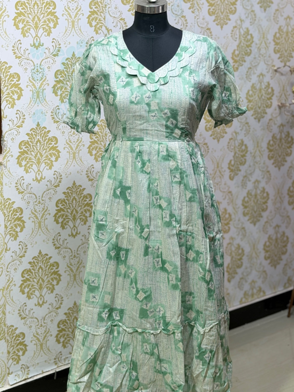 cotton Feeding Frock GEF29