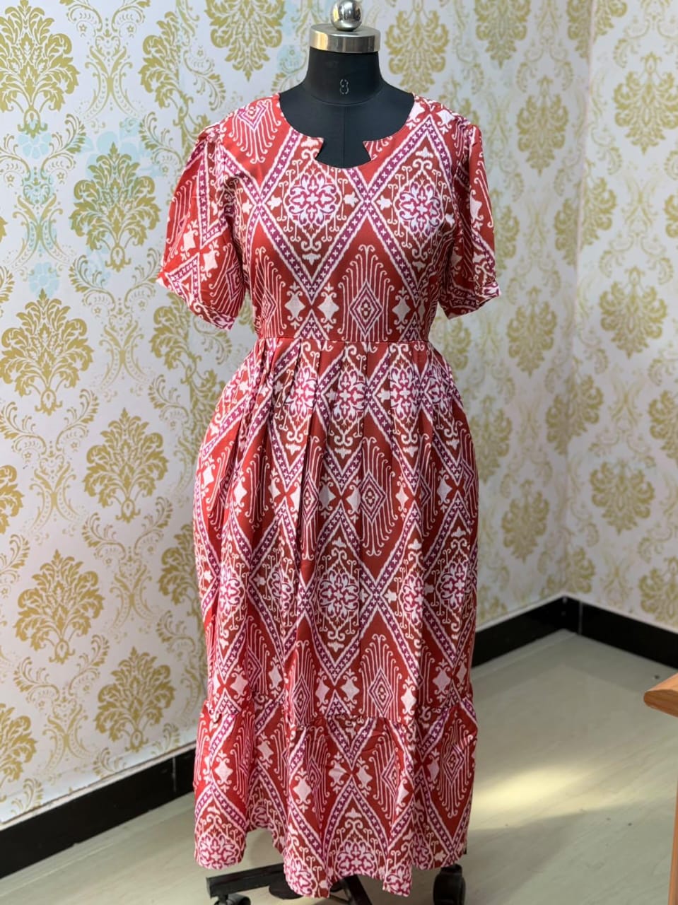 Premium Cotton Frock - CFF236
