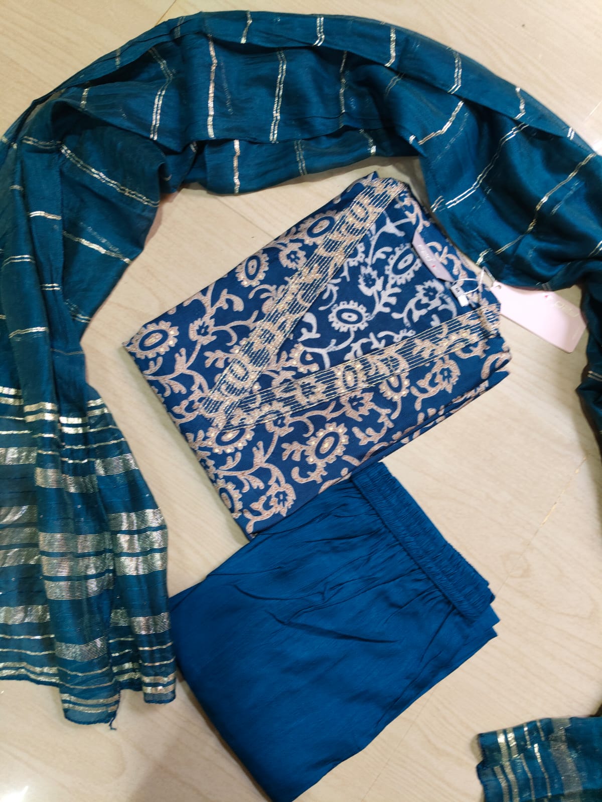 Premium Shiny Vetican Silk Kurti - SVK36