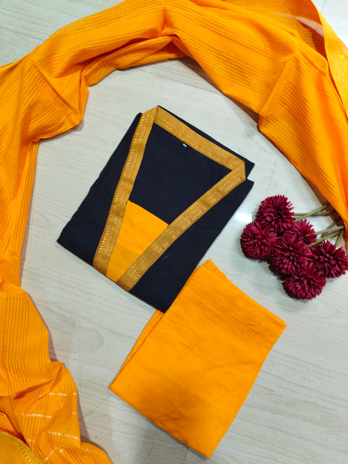 Petals Dupatta Sets  FDS236