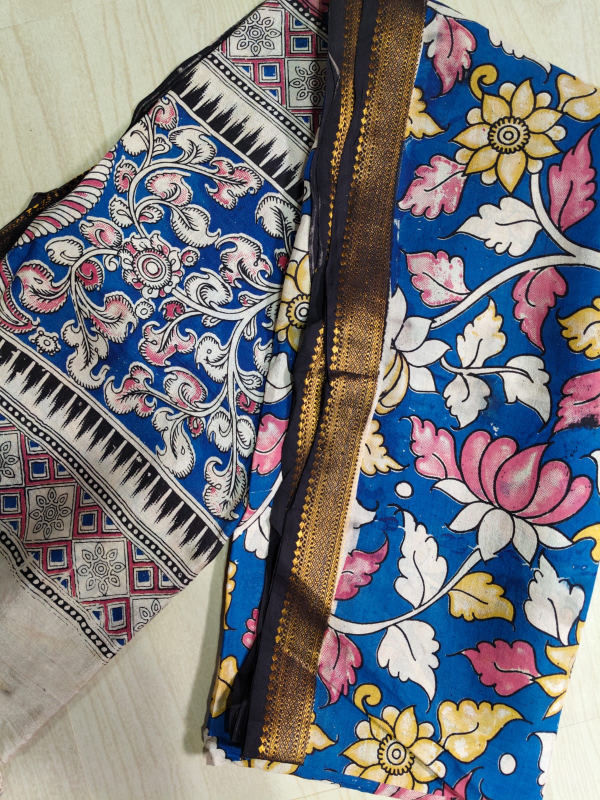 Kalamkari Pure Cotton Duppatas KCD36