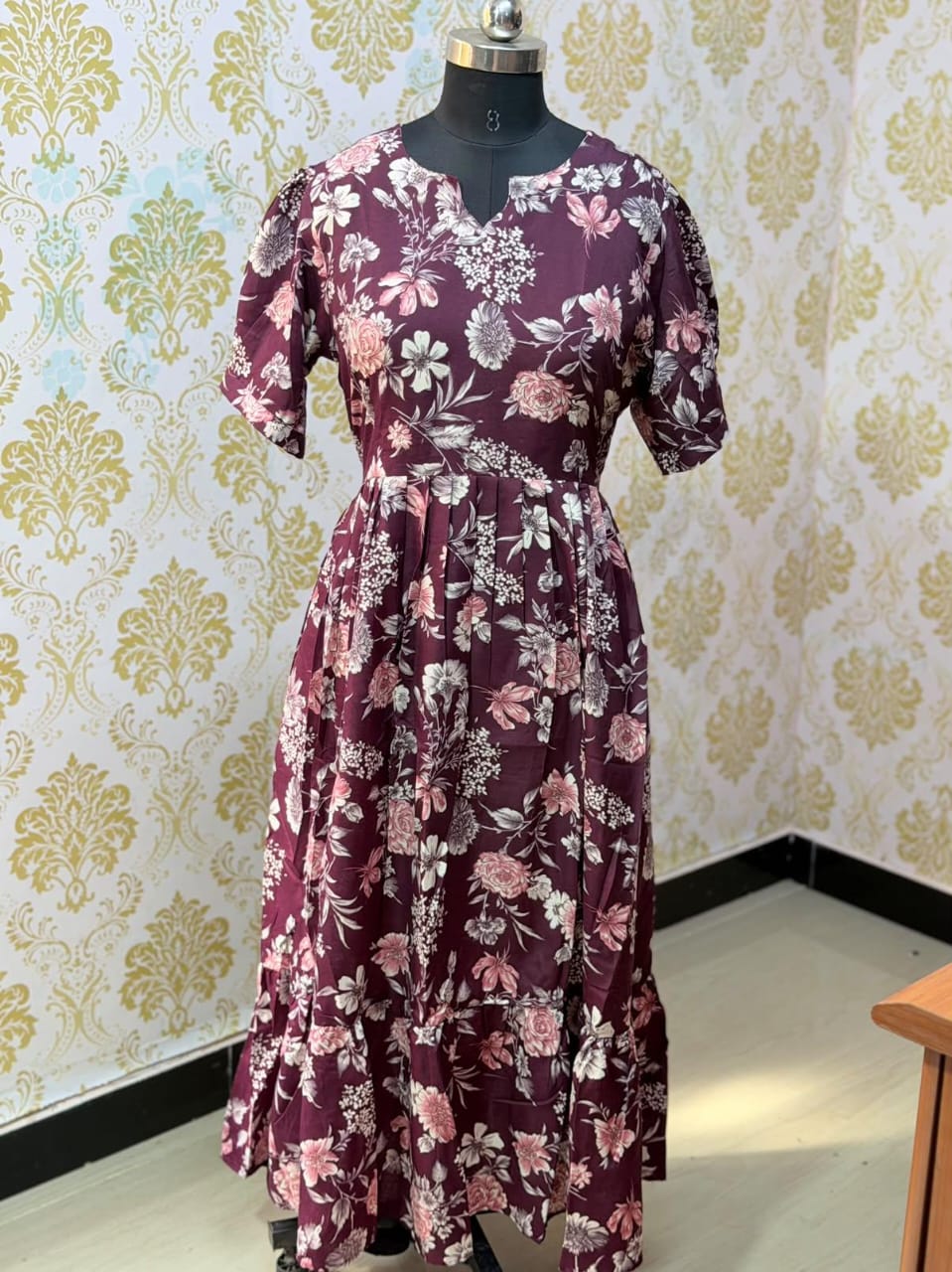 Premium Cotton Frock - CFF237