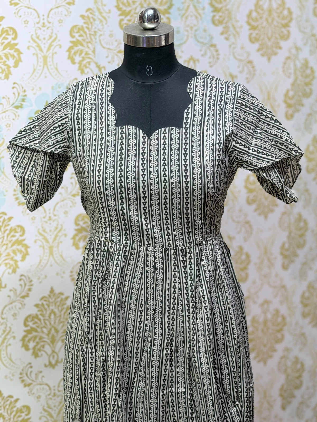 cotton Feeding Frock GEF34