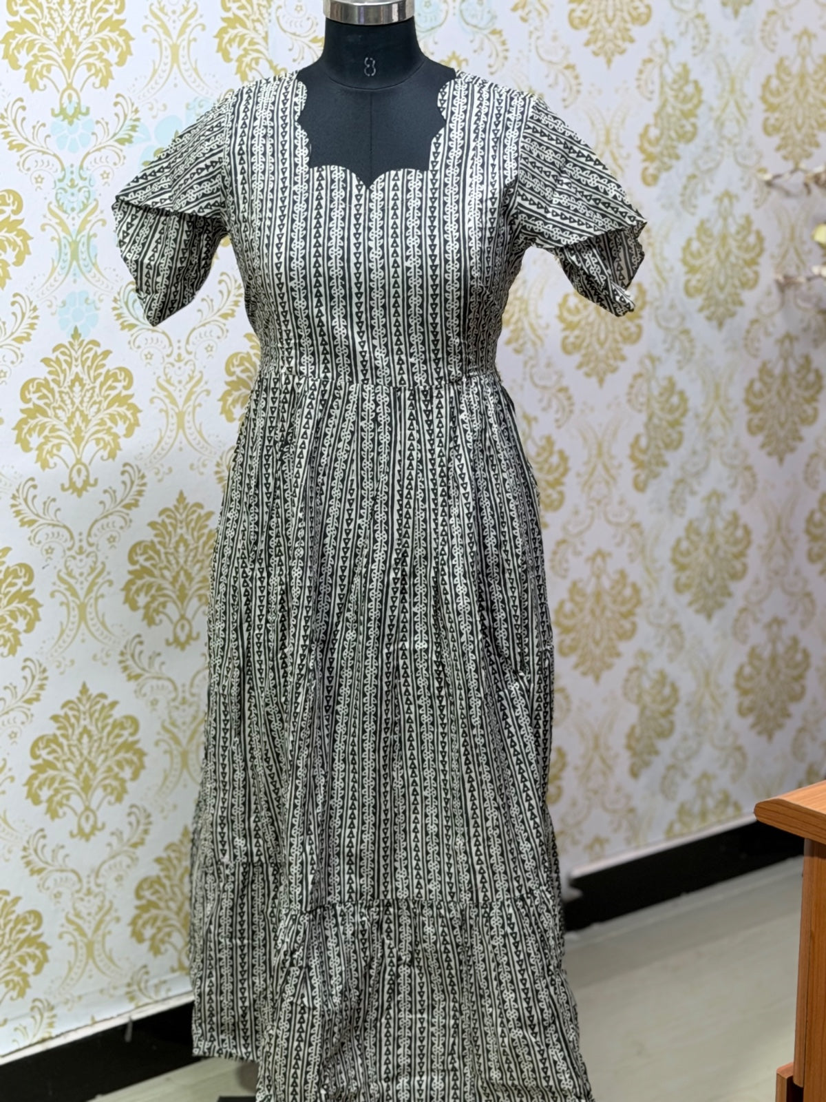 cotton Feeding Frock GEF34