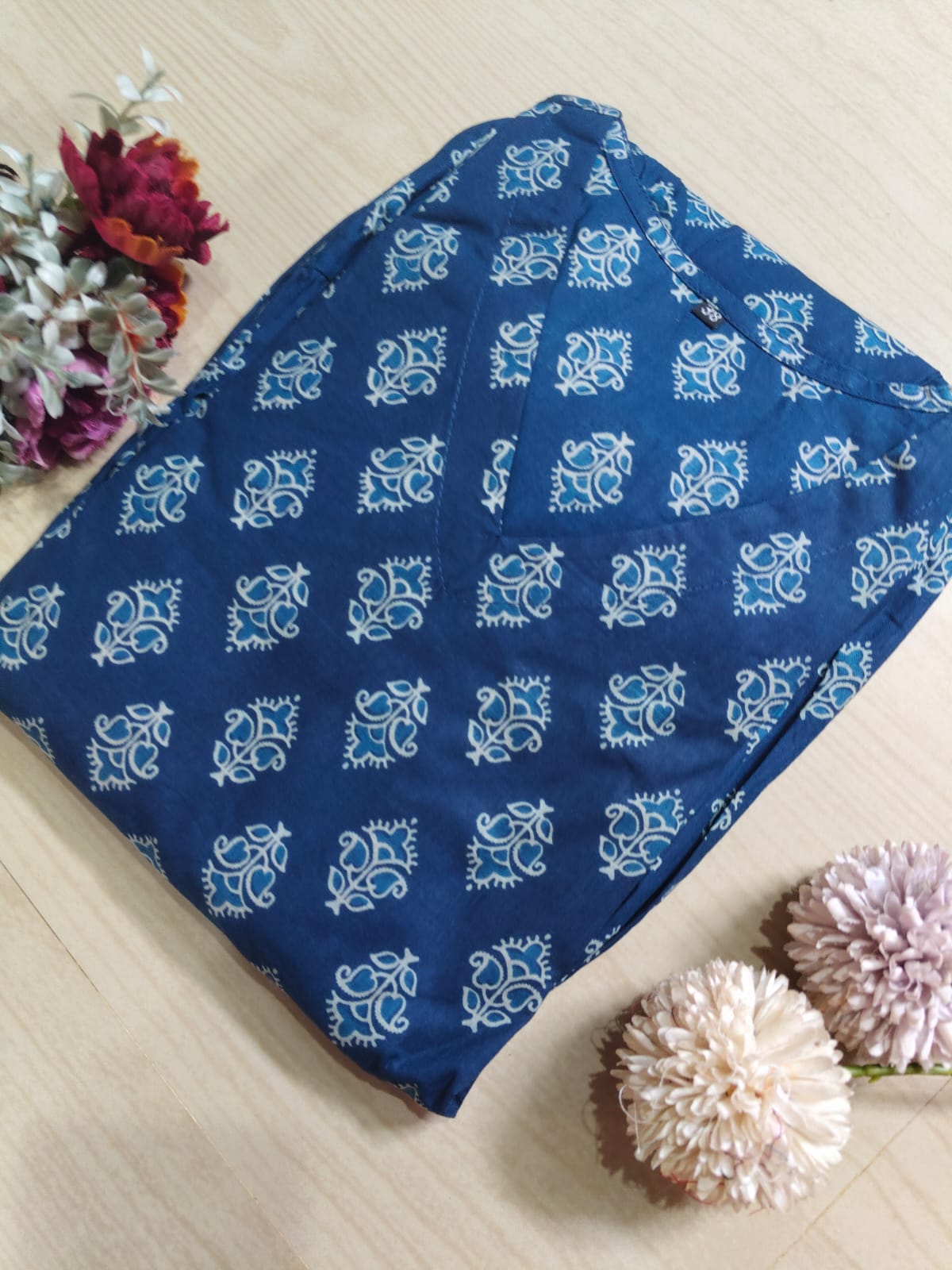 Cotton Floral Frock - CFF36