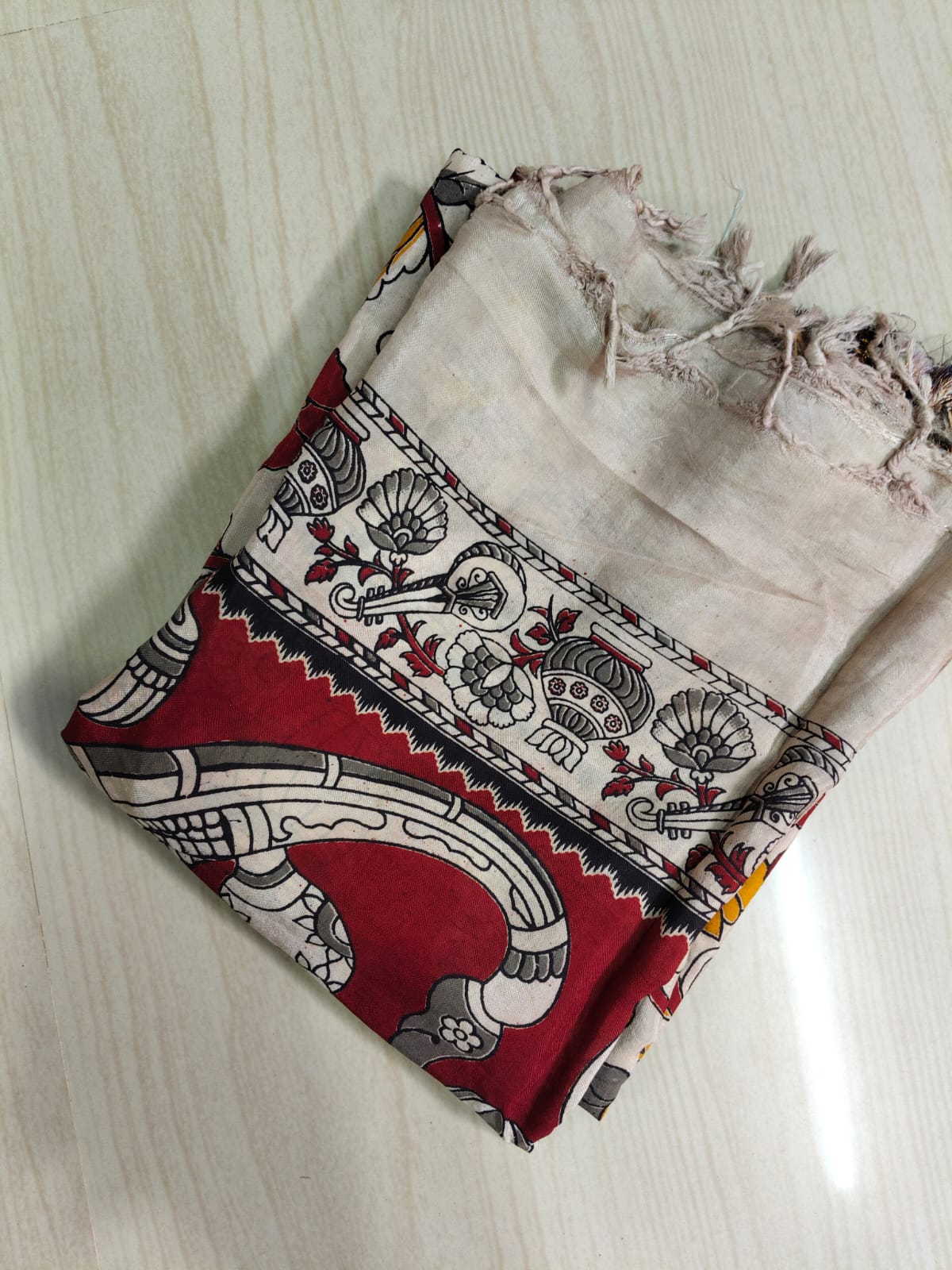 Kalamkari Pure Cotton Duppatas KCD39
