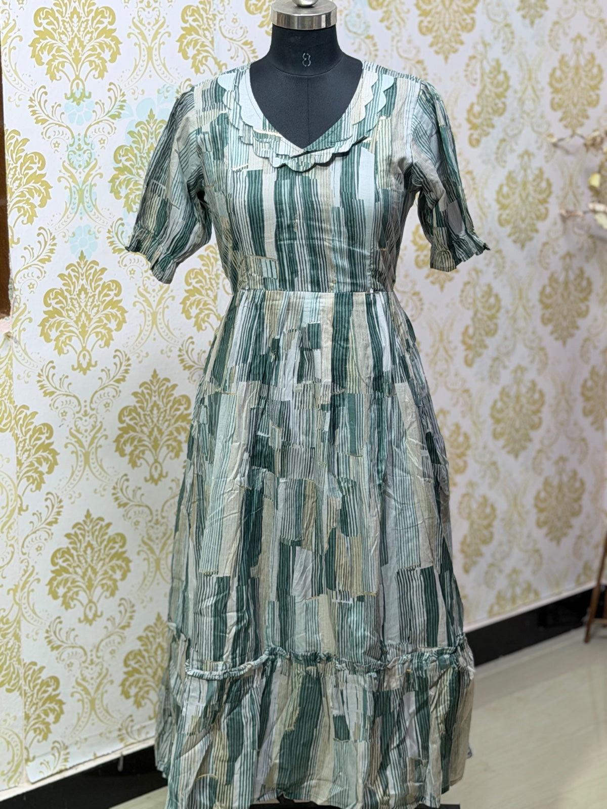 cotton Feeding Frock GEF30