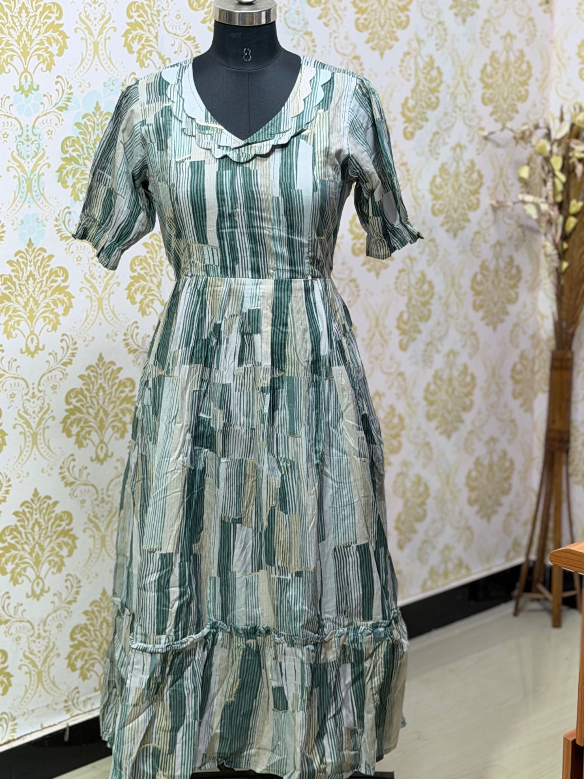 cotton Feeding Frock GEF30