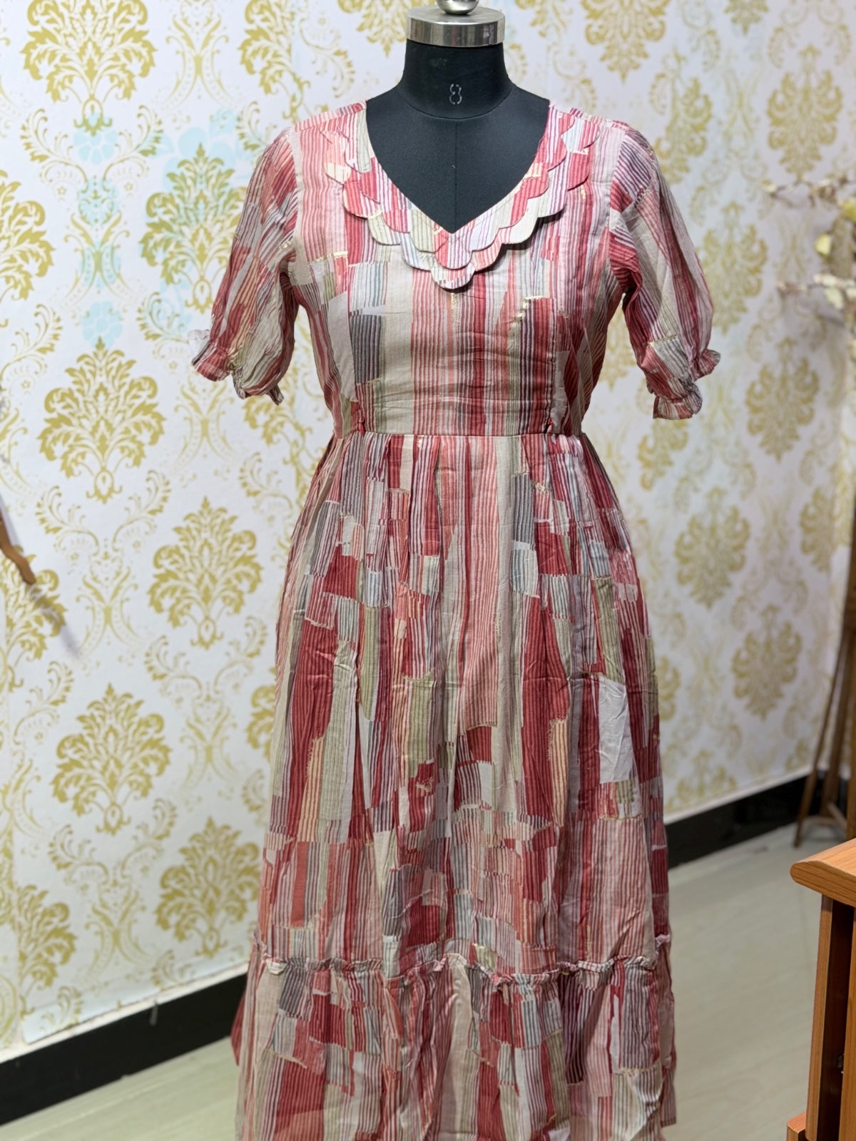 cotton Feeding Frock GEF31