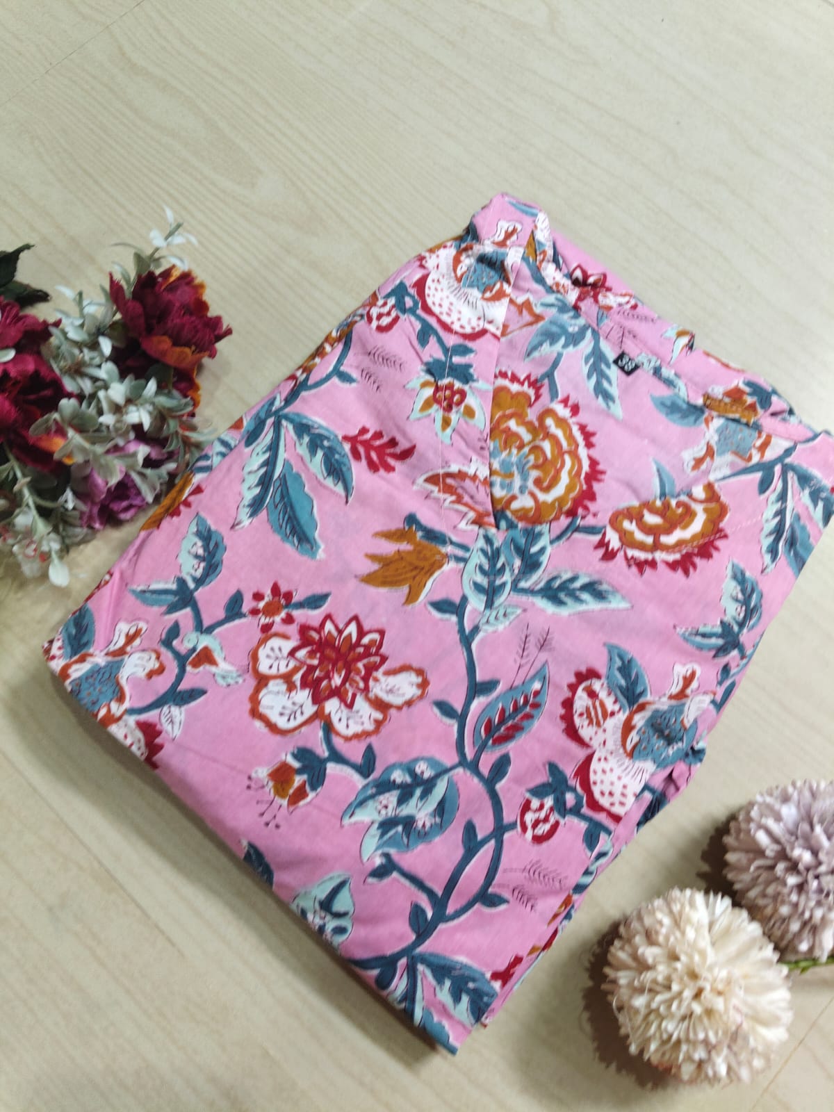 Cotton Floral Frock - CFF39
