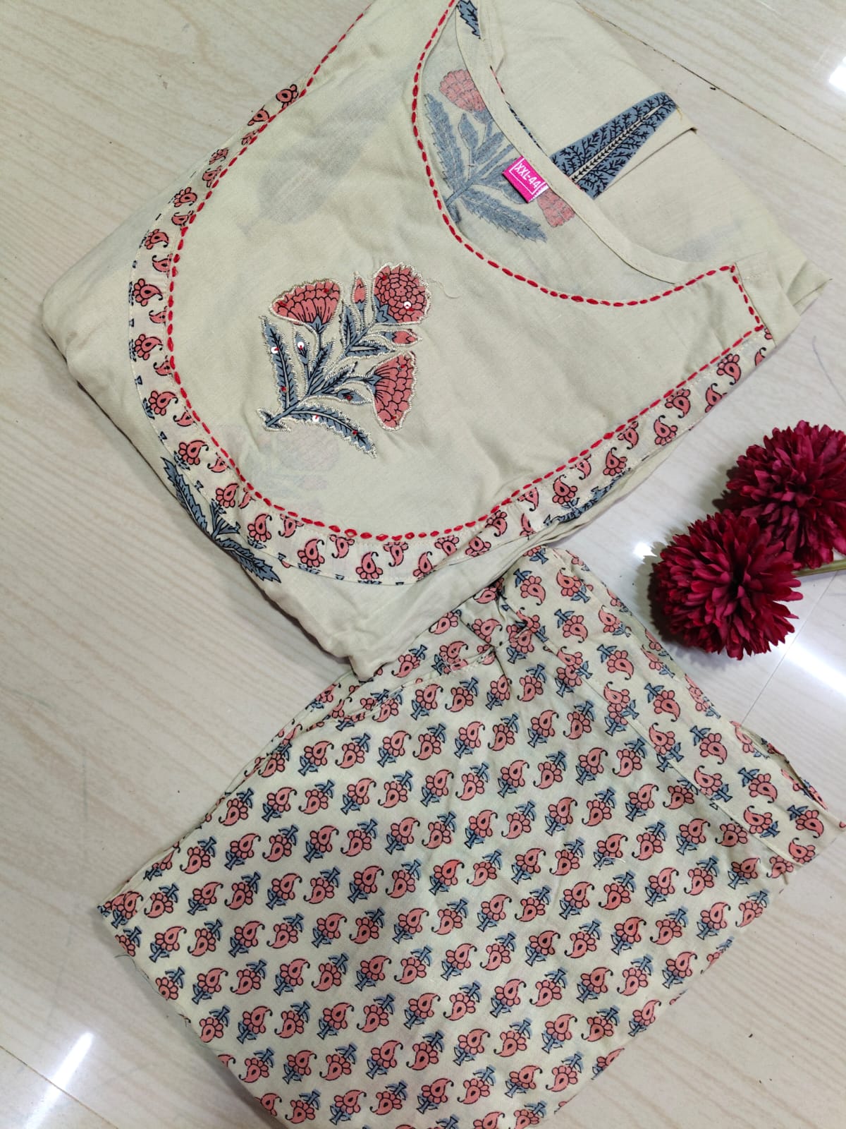 Cotton Co-ord Sets ( night suits )  NSC03