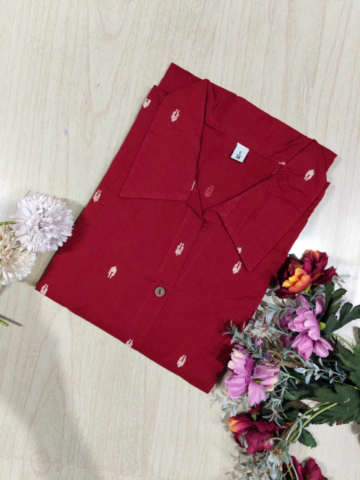 Cotton collar neck Frock  CCF27
