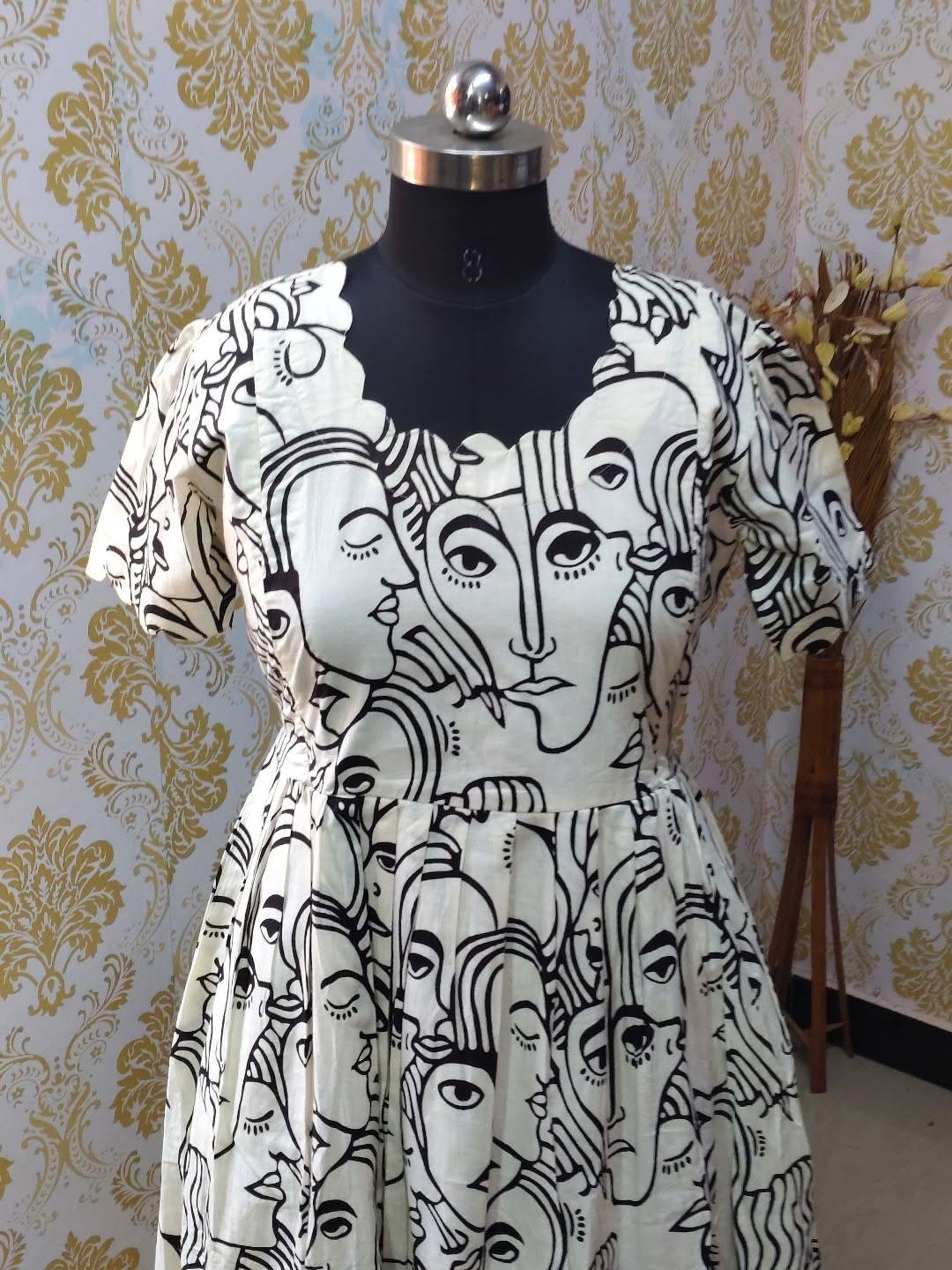Cotton Feeding Frock GEF40