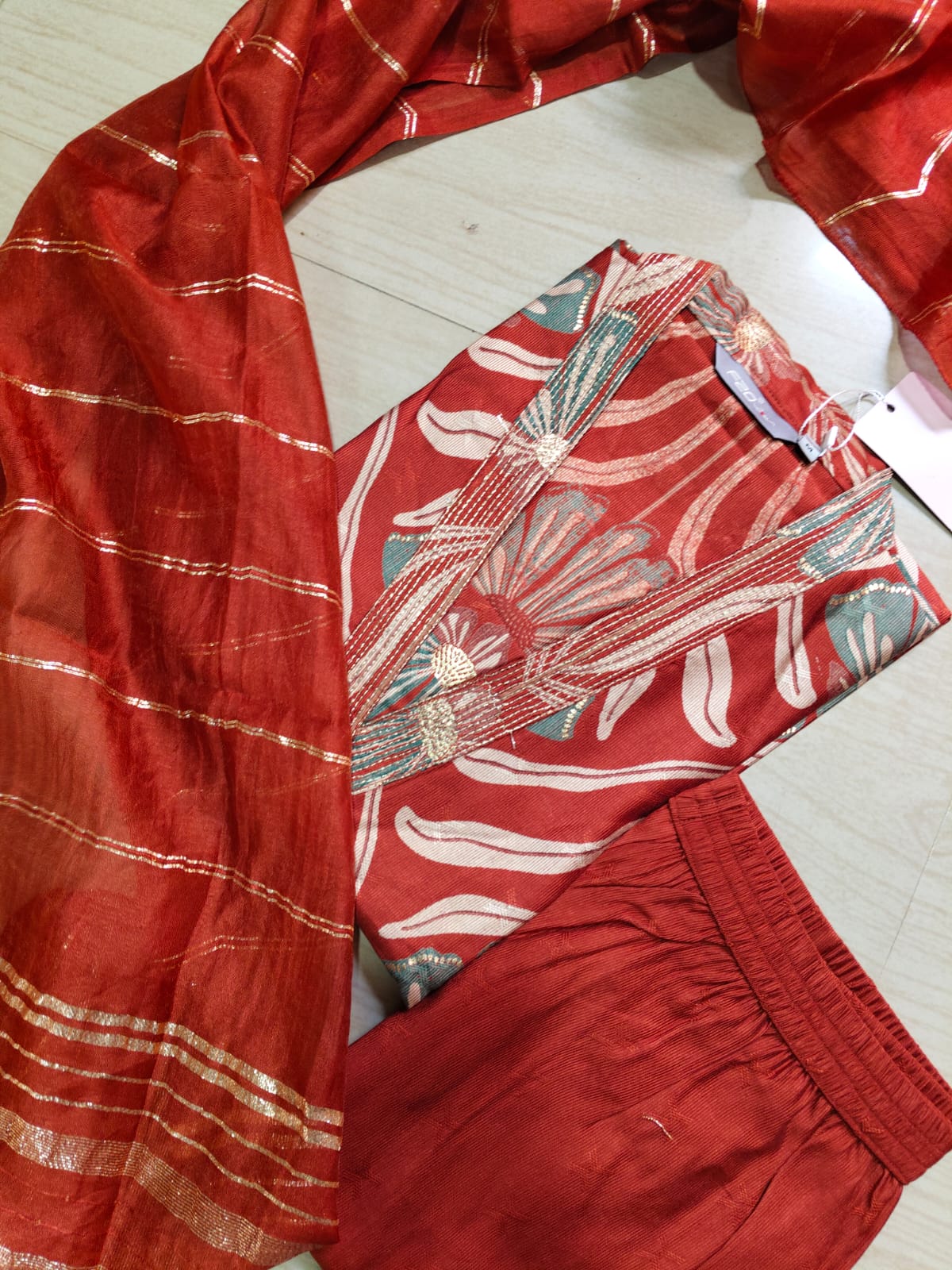 Premium Shiny Vetican Silk Kurti - SVK40