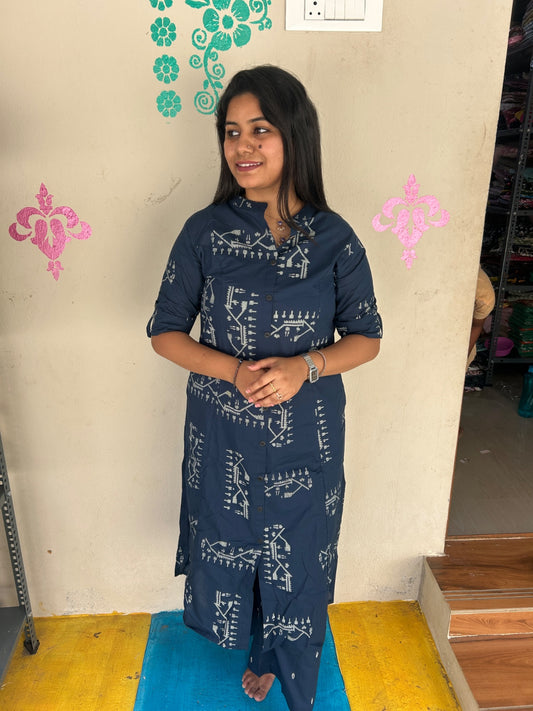 A-Line Cotton Kurti  AL341