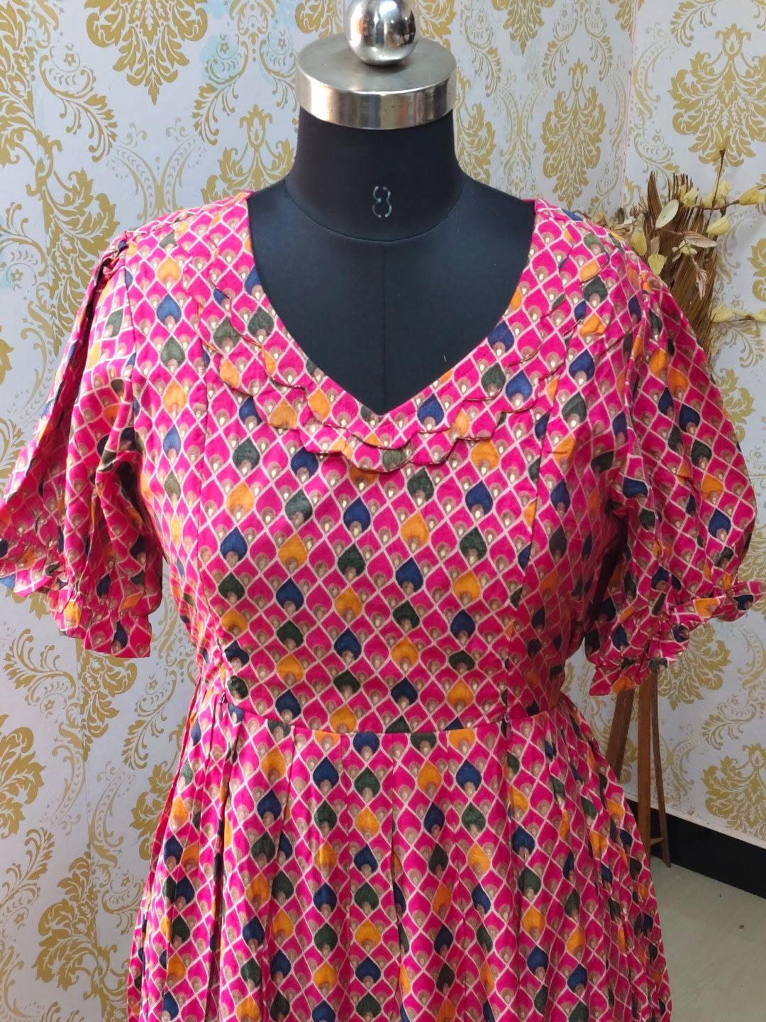 Muslin Feeding Frock GEF41