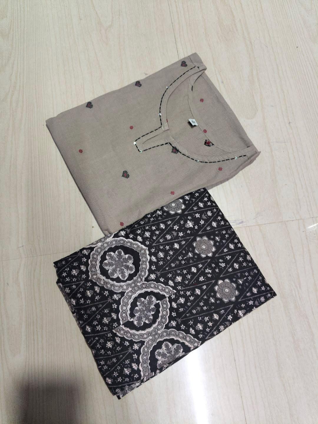 Short Kurthi With Cotton Palazzo  SKP42