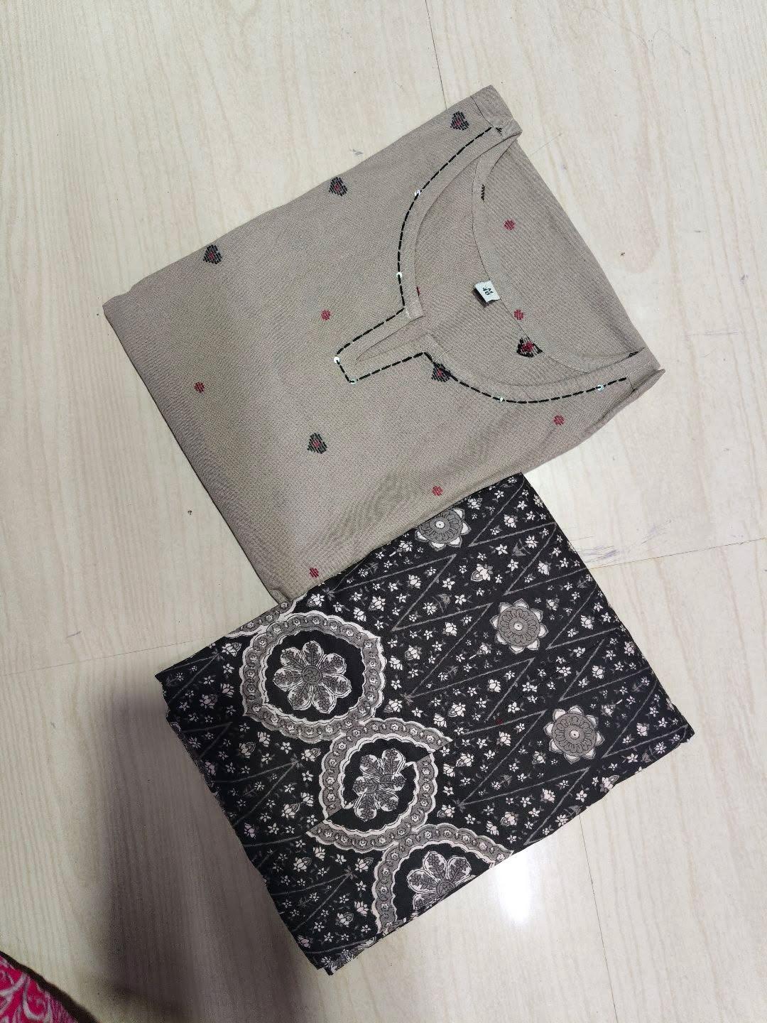 Short Kurthi With Cotton Palazzo  SKP42