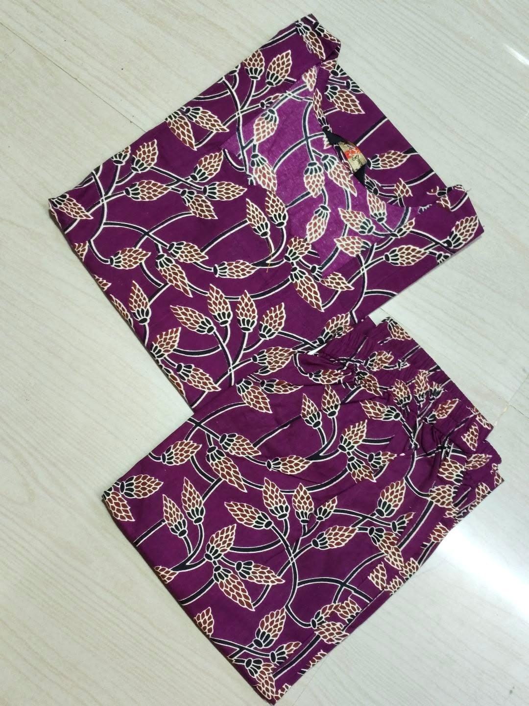 Cotton Co-ord Sets  NSC43