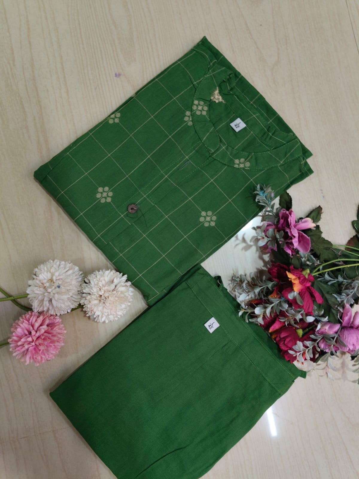 A-Line Cotton Kurti  AL343