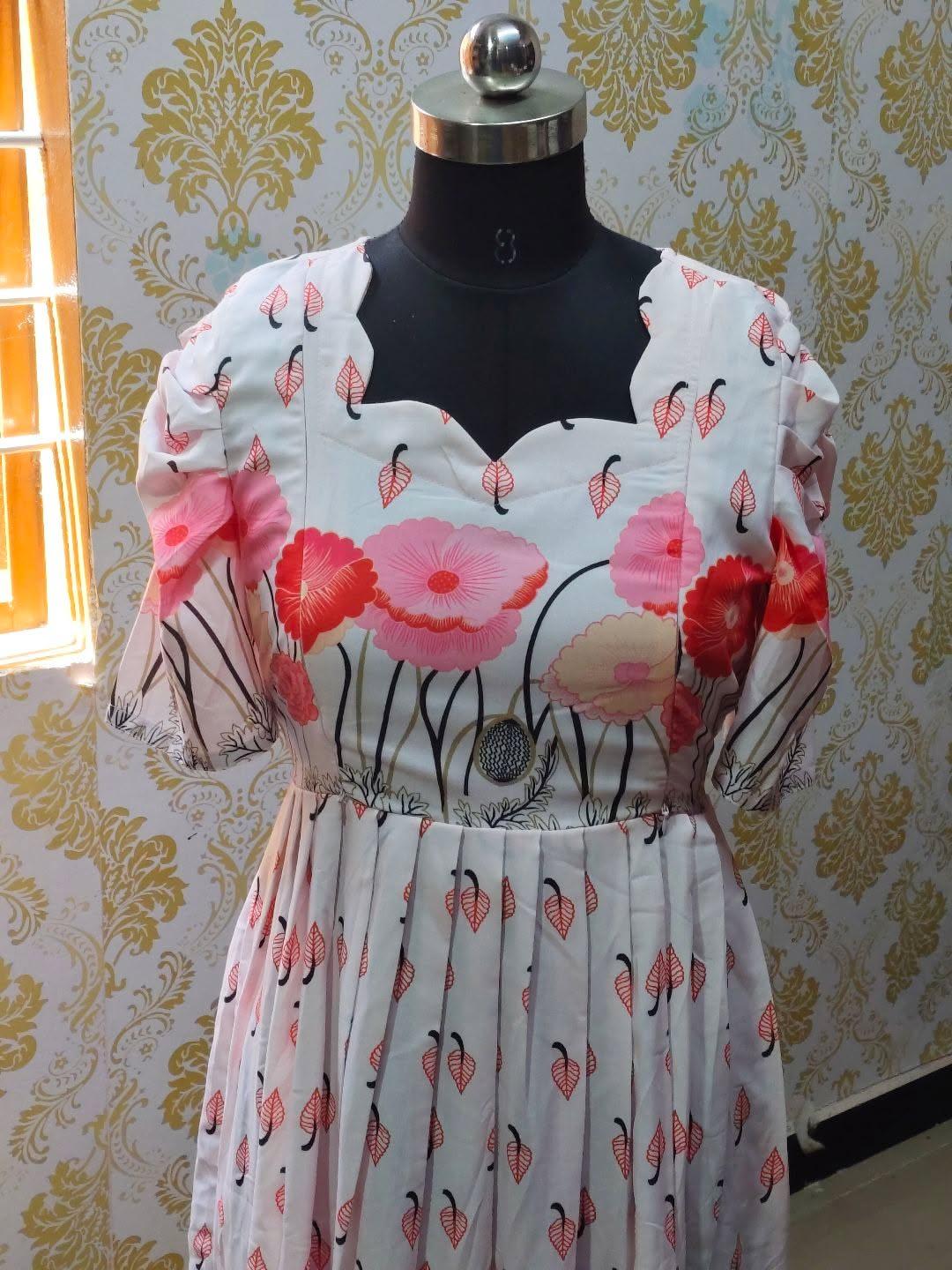 Cotton Feeding Frock GEF44