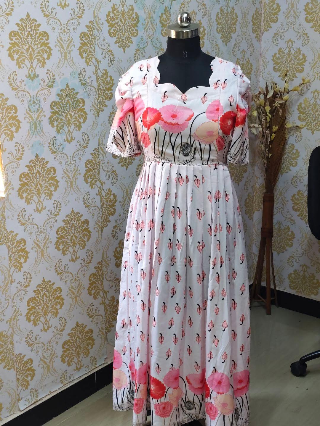 Cotton Feeding Frock GEF44