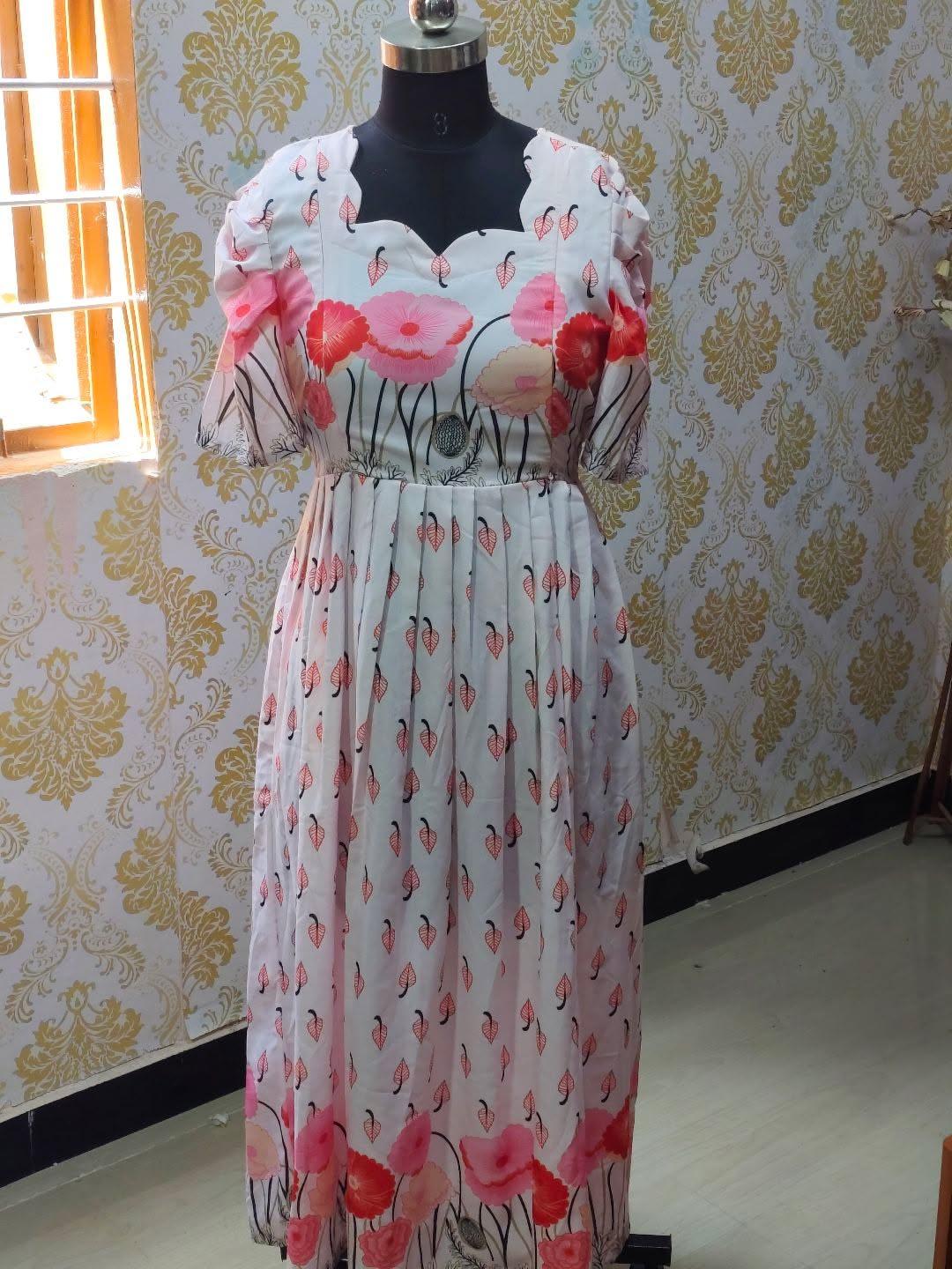 Cotton Feeding Frock GEF44