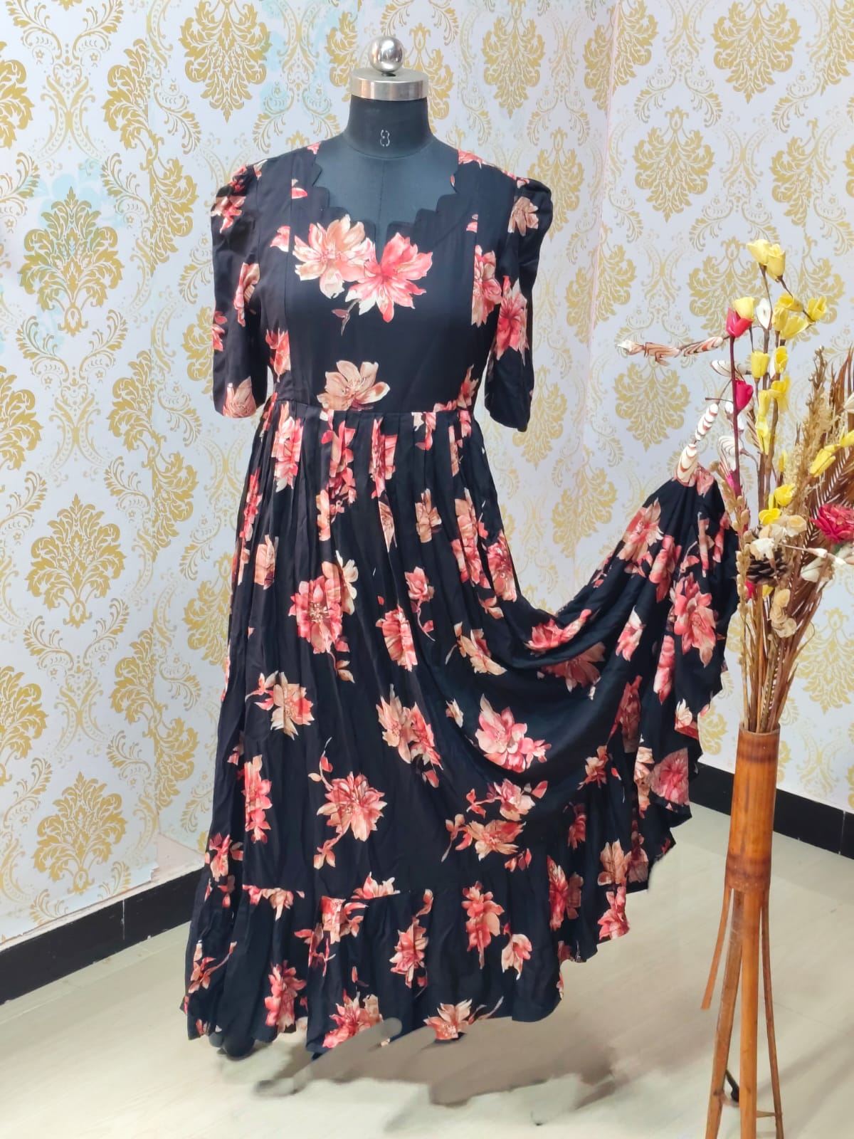 Premium Rayon Feeding Frock  IFF44