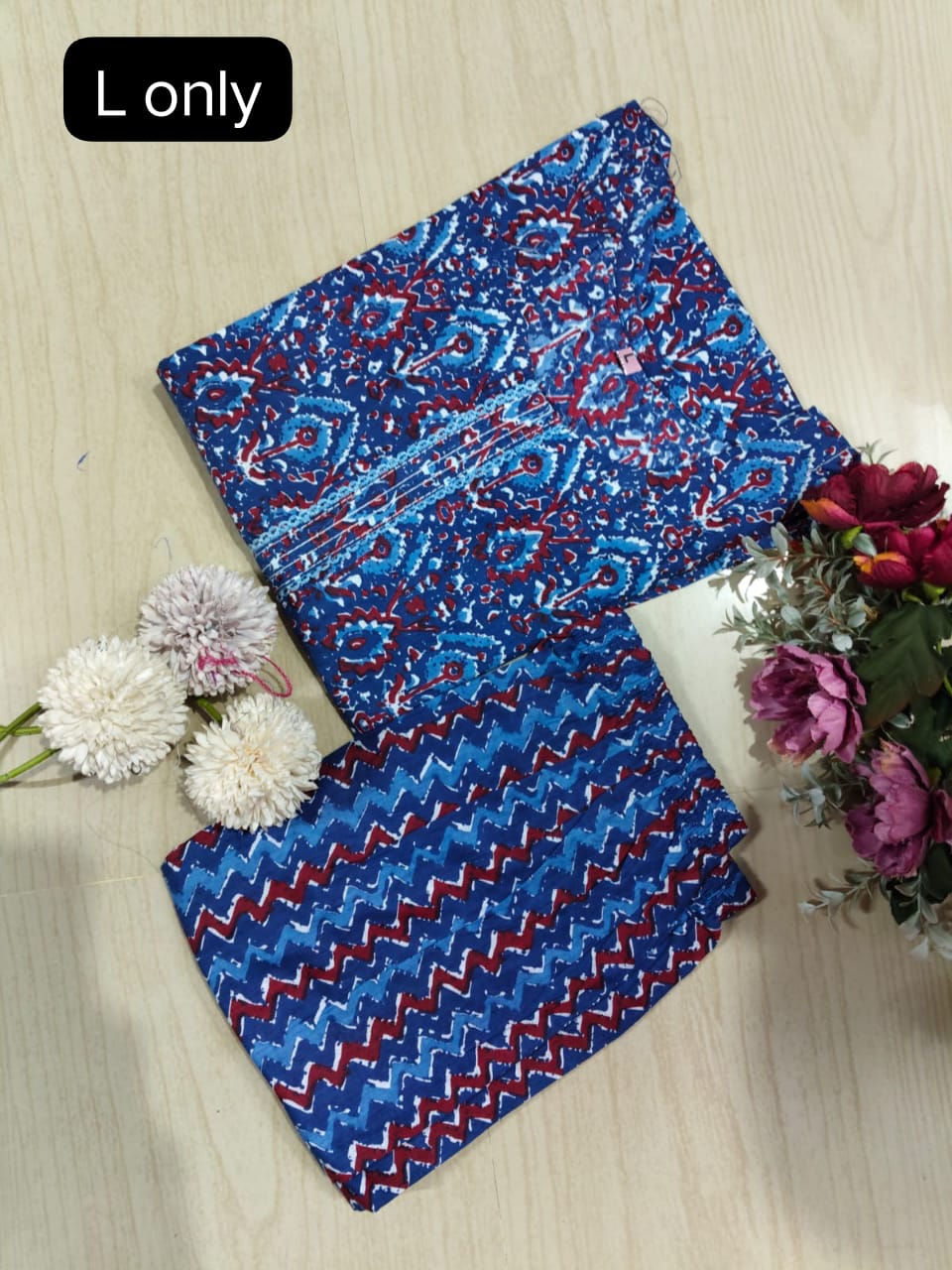 Jaipur Cotton Kurti with Pant - JCK25 (Check Our Size Chart Before Placing the Order)