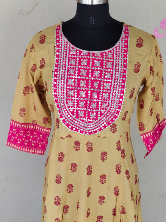 Anarkali Frock  AF49