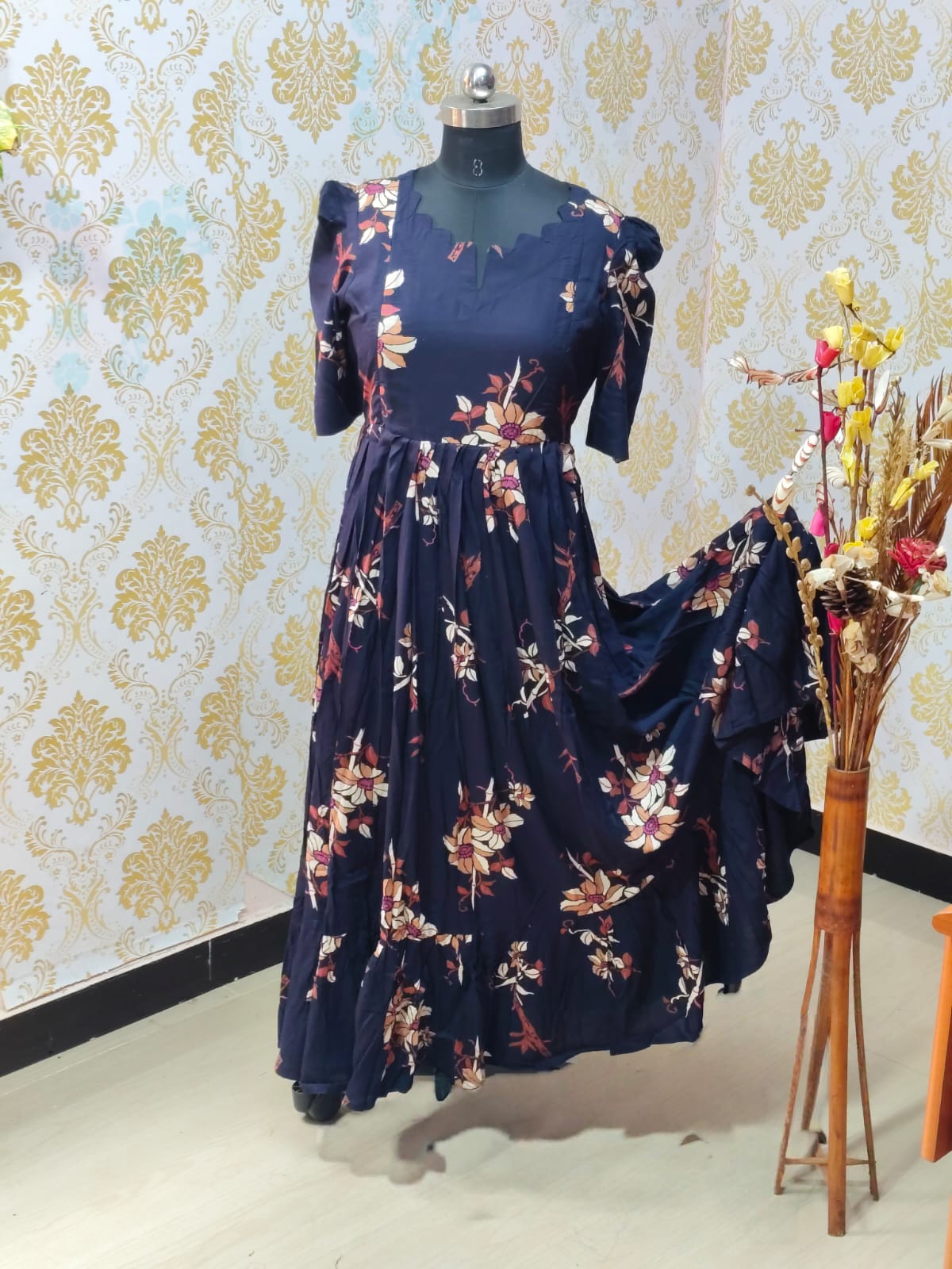 Premium Rayon Feeding Frock  IFF49