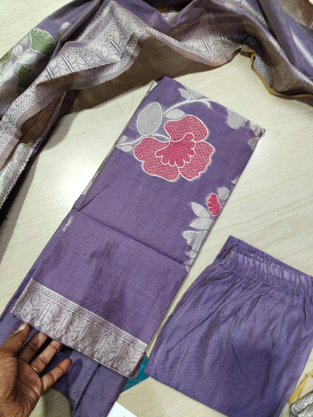 Premium Jamdani Kurti  Set EW87