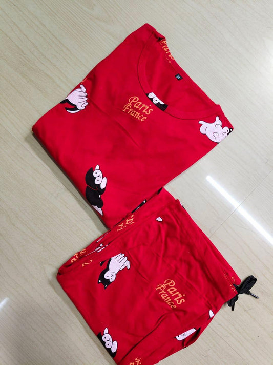 Peplum Co ords (Night suits) - NS04