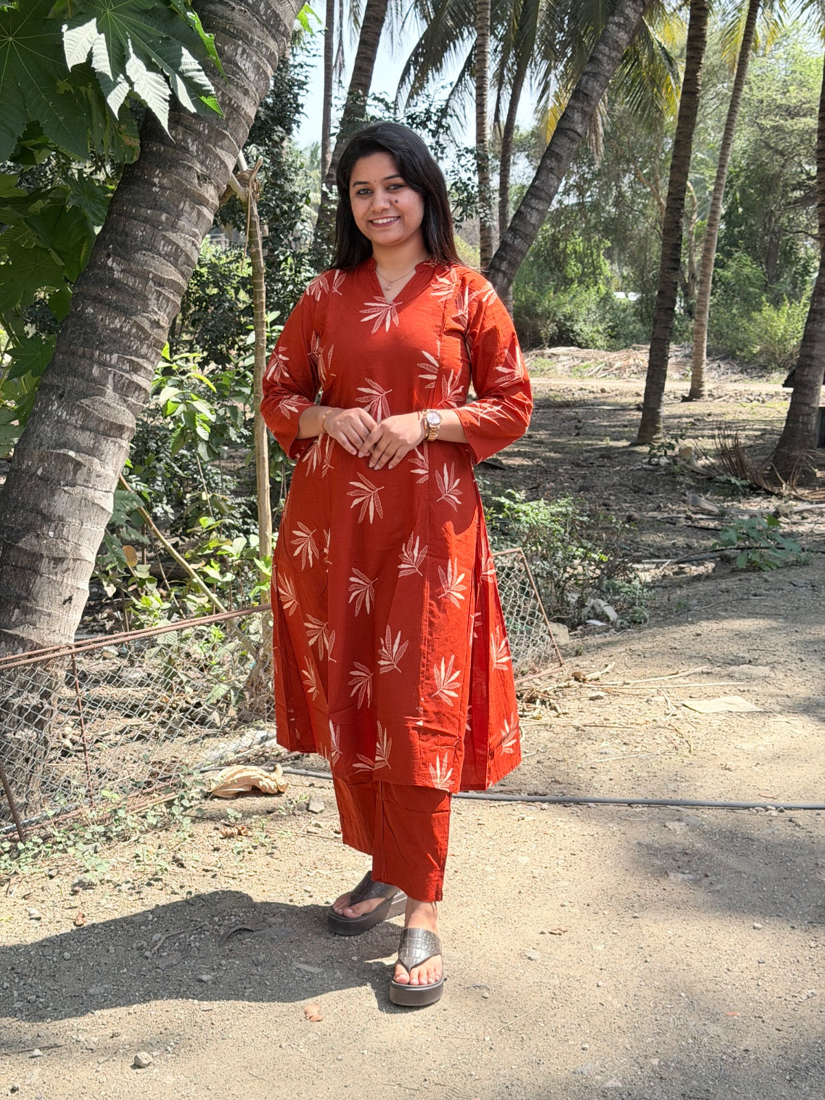 A  Line Cotton Kurti  AL50