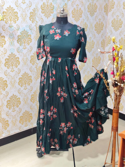 Premium Rayon Feeding Frock  IFF51