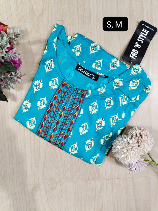 Fab and Style Kurtis FS53