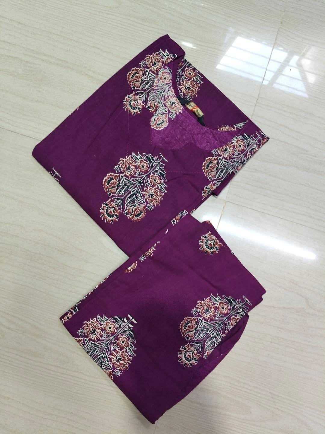 Cotton Co-ord Sets  NSC54
