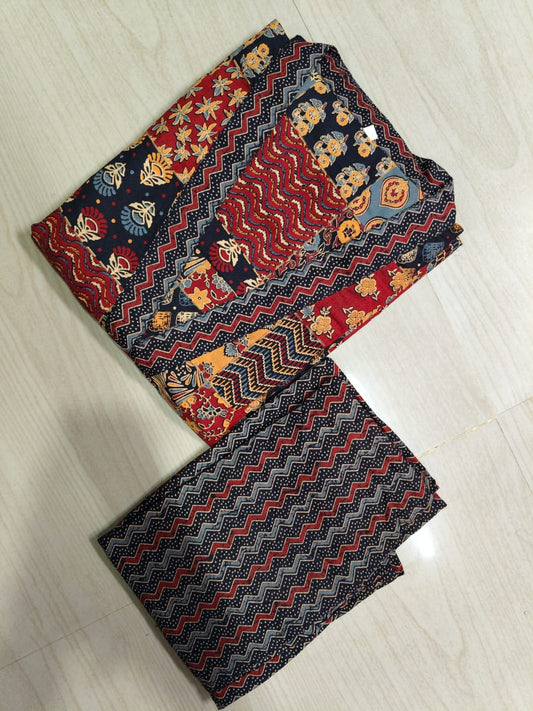 Cotton Kurti With Phant  CKP23