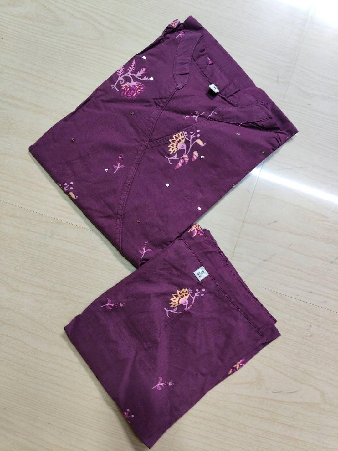 A  Line Cotton Kurti  AL55