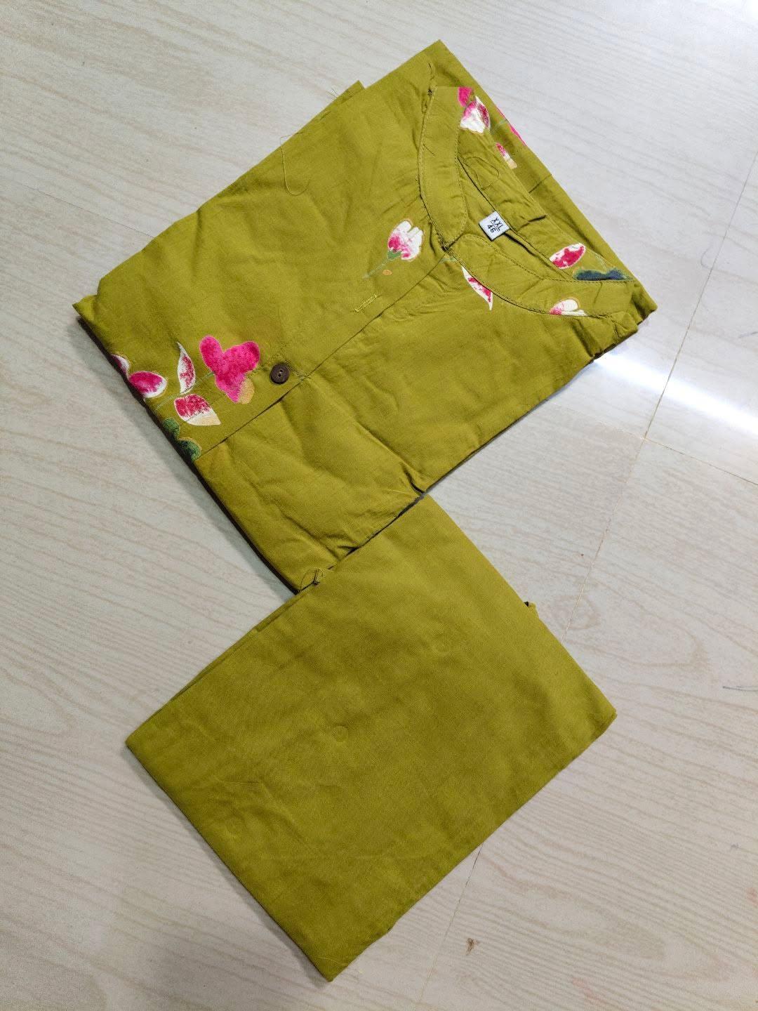 A  Line Cotton Kurti  AL56