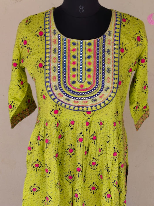 Anarkali Frock  AF56