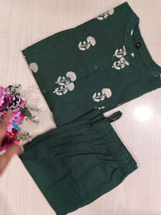 A-Line Cotton Kurti  AL156