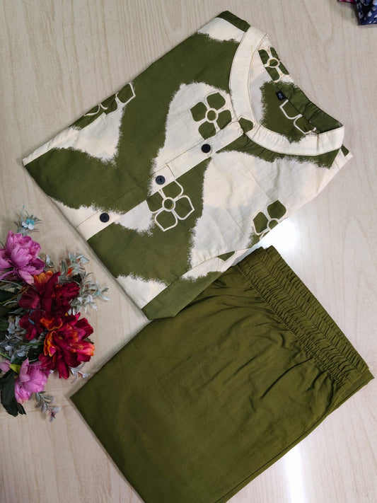 A-Line Cotton Kurti  AL256