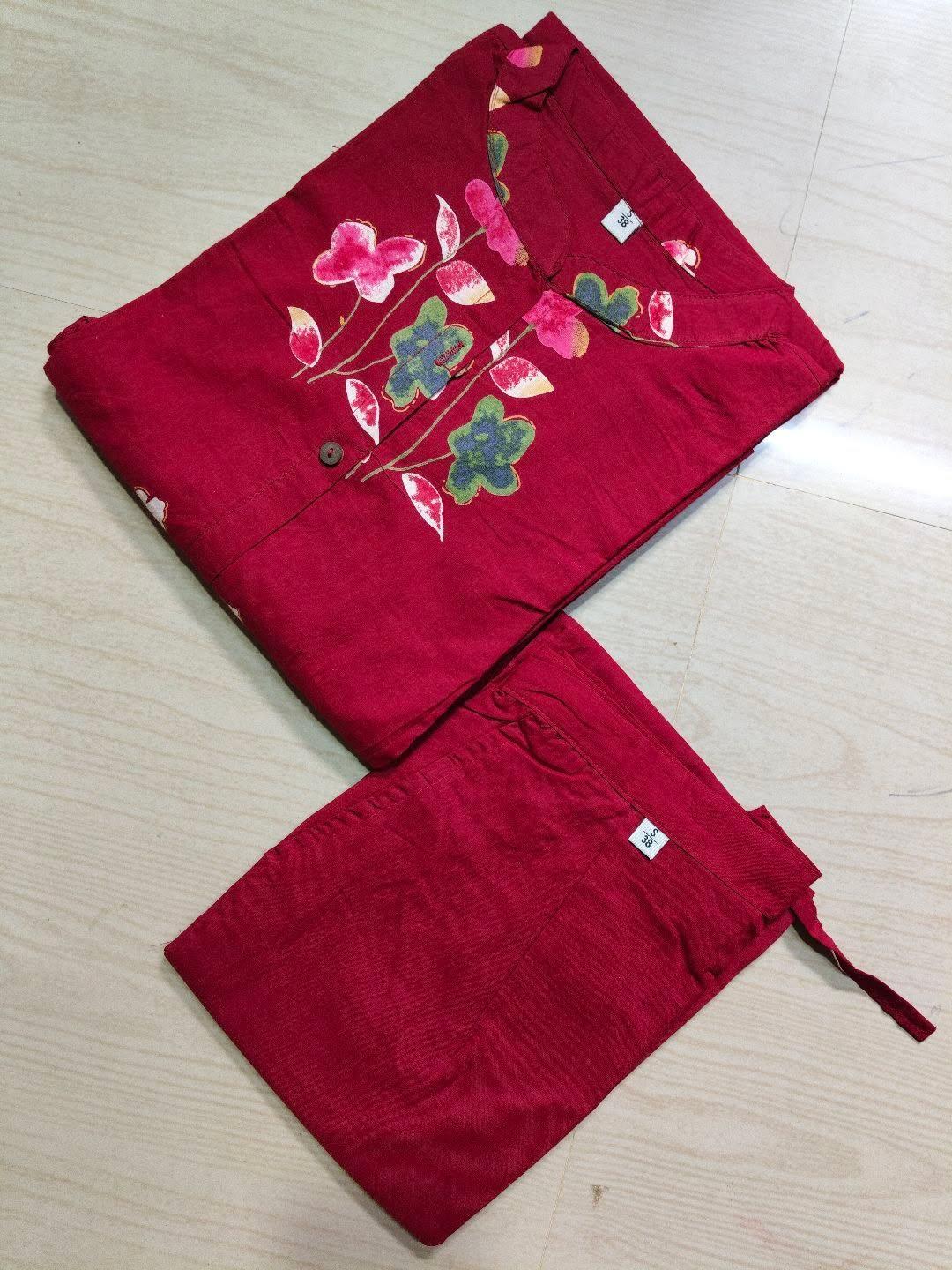 A  Line Cotton Kurti  AL57